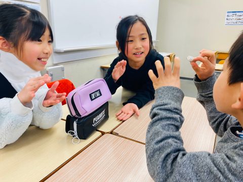 幼小科での成果が本科の授業にも現れている！！