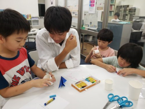 家に帰ってからも夢中♪遊学舎での中遊び☆